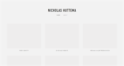 Desktop Screenshot of nicholashuttema.com